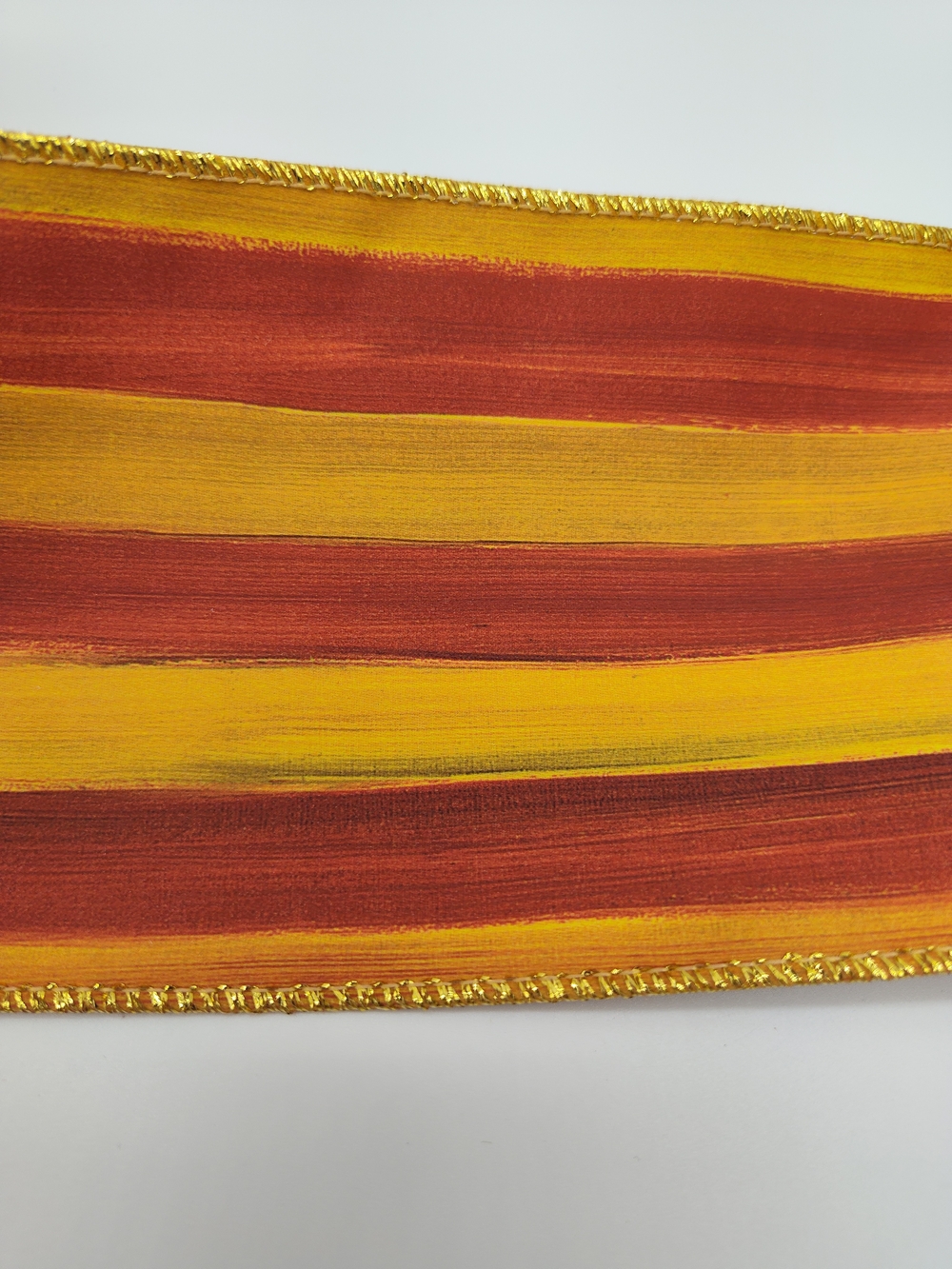 MACKENZIE-CHILDS Retired Heirloom Stripe 4” RIBBON Five (5) Yards OOP WIDE New - Picture 5 of 6